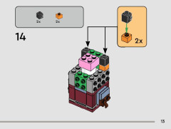 LEGO 40676 instructions page 13 – build guide