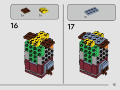 LEGO 40676 instructions page 15 – build guide