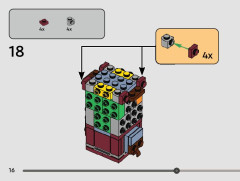 LEGO 40676 instructions page 16 – build guide