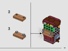 LEGO 40676 instructions page 19 – build guide