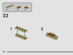 LEGO 40676 instructions page 20 – build guide