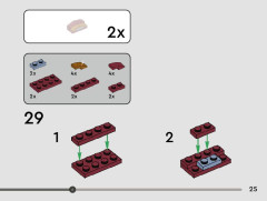 LEGO 40676 instructions page 25 – build guide