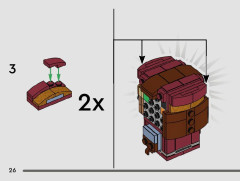 LEGO 40676 instructions page 26 – build guide