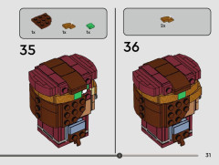 LEGO 40676 instructions page 31 – build guide