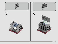 LEGO 40676 instructions page 5 – build guide