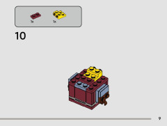 LEGO 40676 instructions page 9 – build guide