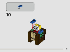 LEGO 40676 instructions page 11 – build guide