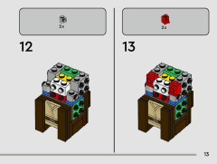 LEGO 40676 instructions page 13 – build guide