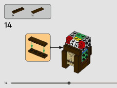 LEGO 40676 instructions page 14 – build guide