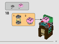 LEGO 40676 instructions page 17 – build guide