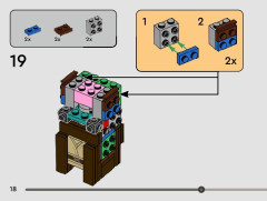 LEGO 40676 instructions page 18 – build guide