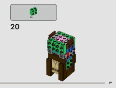 LEGO 40676 instructions page 19 – build guide