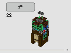 LEGO 40676 instructions page 21 – build guide