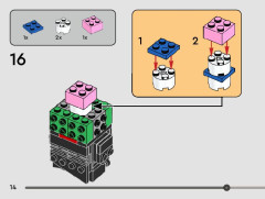 LEGO 40676 instructions page 14 – build guide