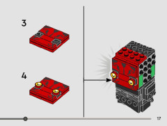 LEGO 40676 instructions page 17 – build guide
