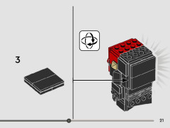 LEGO 40676 instructions page 21 – build guide