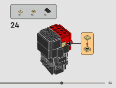 LEGO 40676 instructions page 23 – build guide