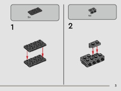 LEGO 40676 instructions page 3 – build guide