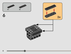 LEGO 40676 instructions page 6 – build guide