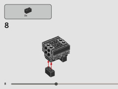 LEGO 40676 instructions page 8 – build guide