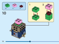 LEGO 40677 instructions page 10 – build guide