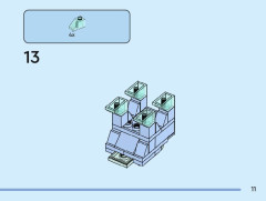 LEGO 40677 instructions page 11 – build guide