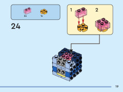 LEGO 40677 instructions page 19 – build guide