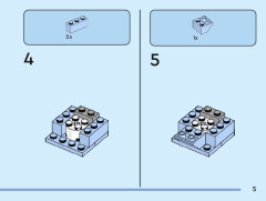 LEGO 40677 instructions page 5 – build guide