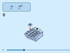 LEGO 40677 instructions page 8 – build guide