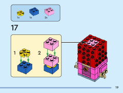 LEGO 40677 instructions page 19 – build guide