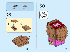 LEGO 40677 instructions page 33 – build guide