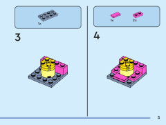 LEGO 40677 instructions page 5 – build guide