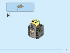 LEGO 40677 instructions page 15 – build guide