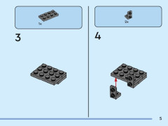 LEGO 40677 instructions page 5 – build guide
