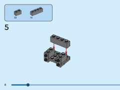 LEGO 40677 instructions page 6 – build guide