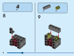 LEGO 40677 instructions page 8 – build guide