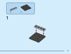 LEGO 40677 instructions page 3 – build guide