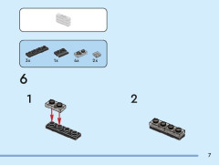 LEGO 40677 instructions page 7 – build guide