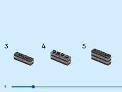 LEGO 40677 instructions page 8 – build guide