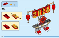 LEGO 40678 instructions page 46 – build guide