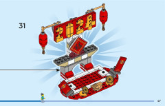 LEGO 40678 instructions page 47 – build guide