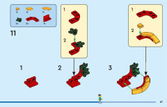 LEGO 40678 instructions page 61 – build guide