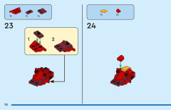LEGO 40678 instructions page 70 – build guide