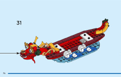 LEGO 40678 instructions page 74 – build guide