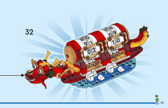 LEGO 40678 instructions page 75 – build guide