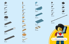 LEGO 40678 instructions page 79 – build guide