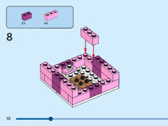 LEGO 40679 instructions page 10 – build guide