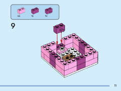 LEGO 40679 instructions page 11 – build guide