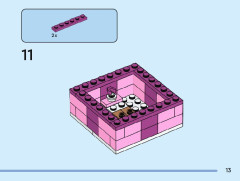 LEGO 40679 instructions page 13 – build guide