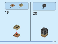 LEGO 40679 instructions page 23 – build guide